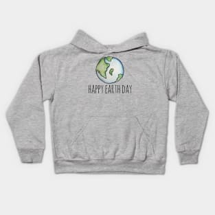 Happy Earth Day Kids Hoodie